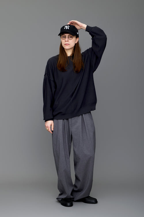 YASHIKI Mebuki Knit (Bud-Breaking) YSK-26SS-KN05 BLACK