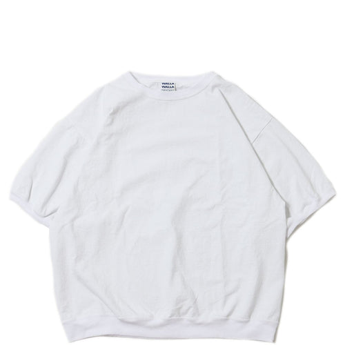 WALLA WALLA SPORT/ 9oz LANTERN SLEEVE TEE WHITE