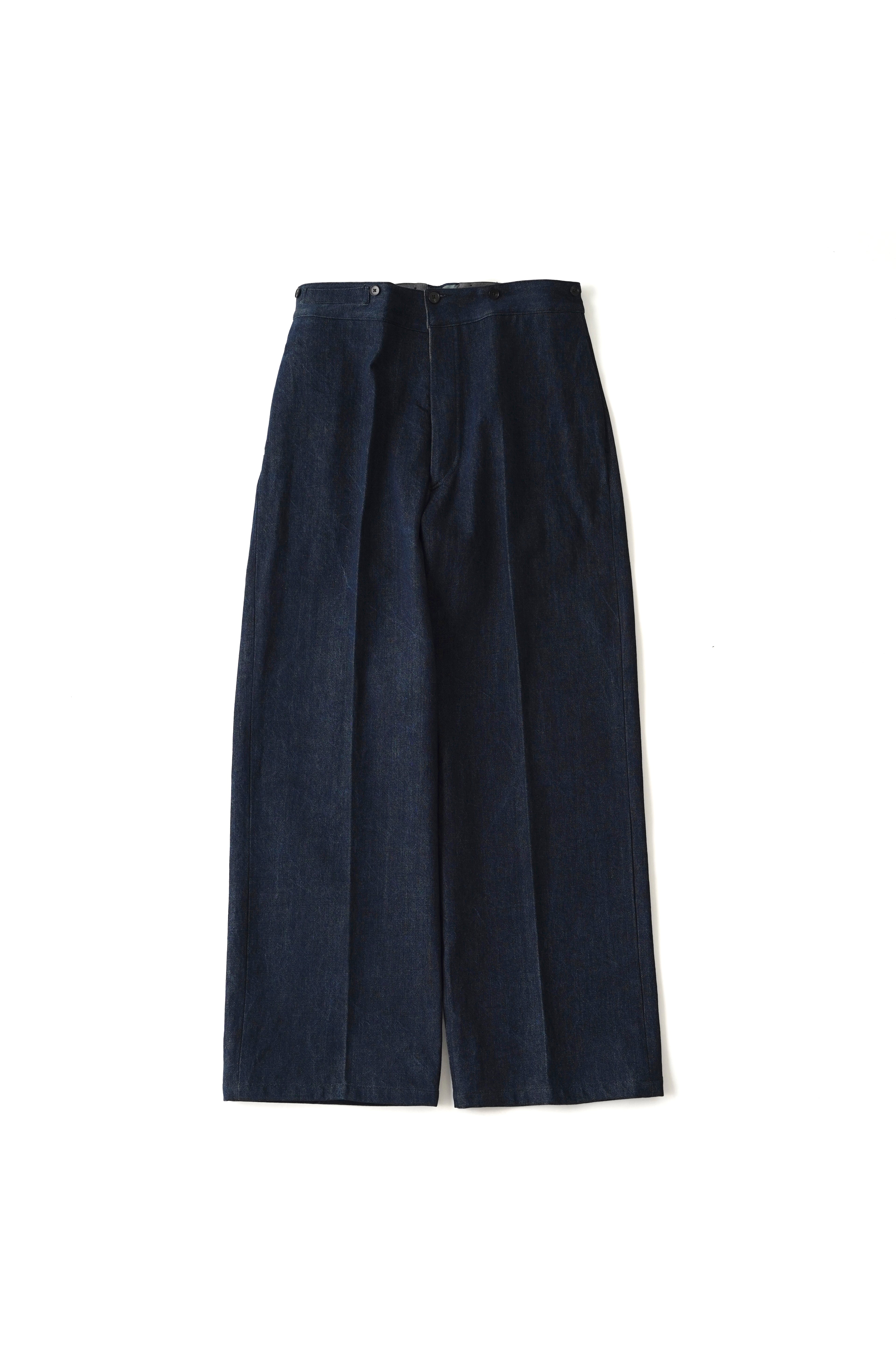 OLD JOE BRAND CINCH BACK WELT-POCKET TROUSER 261OJ-PT13 INDIGO