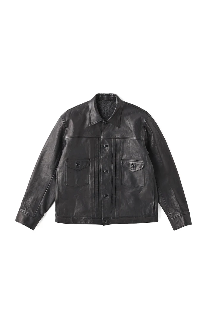 OLD JOE BRAND PATINA HORSE-HIDE JEAN JACKET – CASDAY / キャスデイ OLD JOE BRAND PATINA HORSE-HIDE JEAN JACKET – CASDAY / キャスデイ