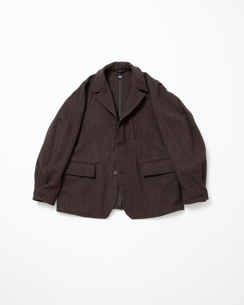 THE CORONA UTILITY CJ003 - SHERRY・TRAVELER'S SPORTS COAT / Melange Brown CJ003-26-06