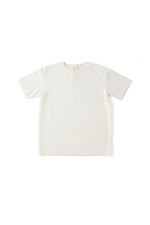 OLD JOE BRAND TUBE TEE (Henry-Neck) 261OJ-CT07 RAW WHITE