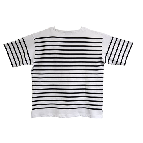 MONT KEMMEL / Panel Border Short Sleeve Basque T-Shirt
