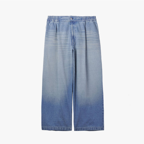 UNTRACE _237 Wide Denim Pants FADE