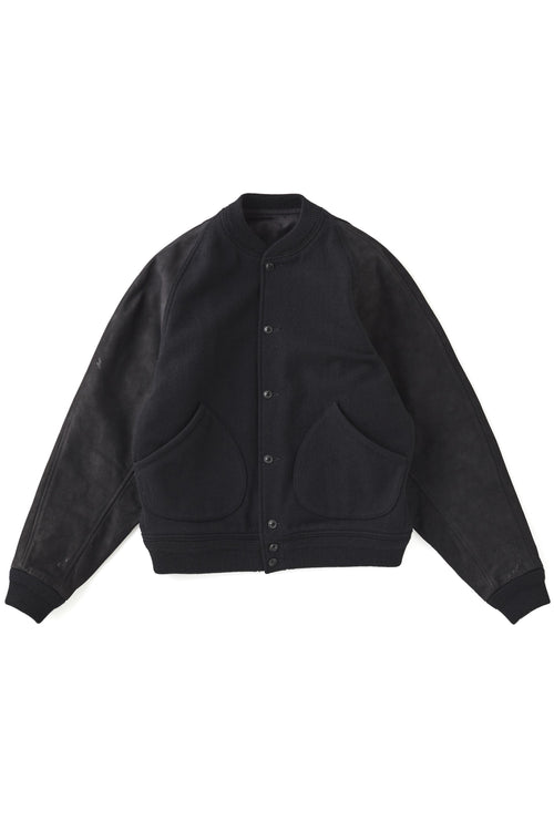 OLD JOE BRAND BUTTON-FRONT CAMPBELL JACKET ONYX*ONYX