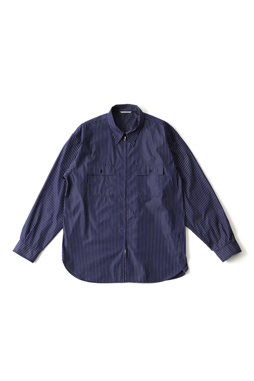 OLD JOE BRAND TOP NOTCH UNIFORM SHIRTS (Long-Sleeve) 261OJ-SH06 PIN STRIPE