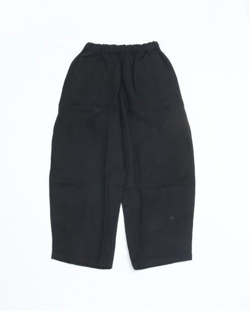 MITTAN Linen Hemp Jacquard Pants PT-150 Black