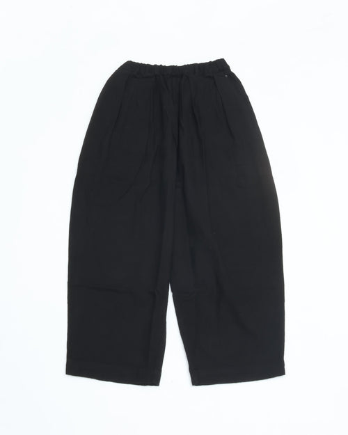 MITTAN Cotton, Silk, Linen Jacquard Pants PT-90 Black