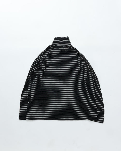 FilMelange WOLTER NEW ZEALAND MERINO WOOL TENJIKU black*white border