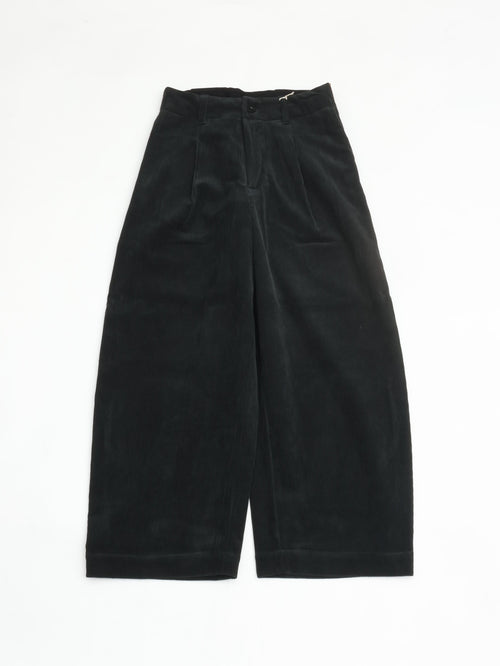 Handwerker HW wide trousers Corduroy Dark Green 262506