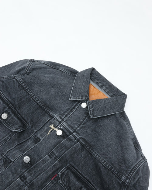 REMI RELIEF 13oz 1954XX DENIM 2nd JKT(USED BLACK) RN31393072