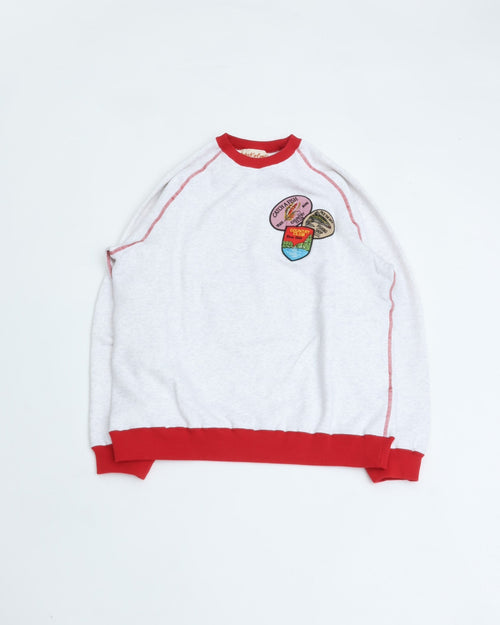 Work of Art Kendai Raglan Sweat Pullover L.GREY
