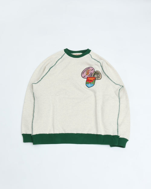 Work of Art Kendai Raglan Sweat Pullover NATURAL