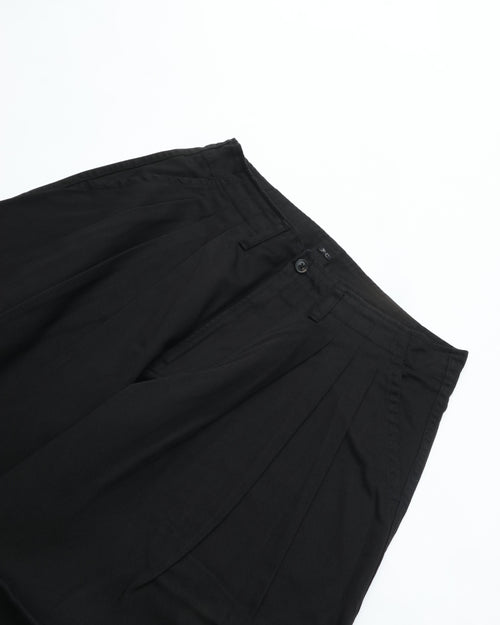 PORTER CLASSIC SATCHMO CHINOS BFA-P-009-1465 BLACK