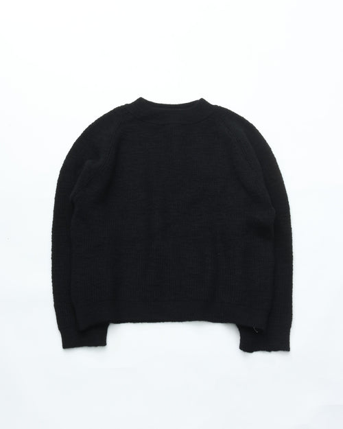 MITTAN Uruguayan Love NM Wool Sweater KN-35 Black