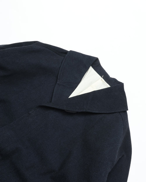 MITTAN NM Wool OC Twill Coat CT-48 Navy Black