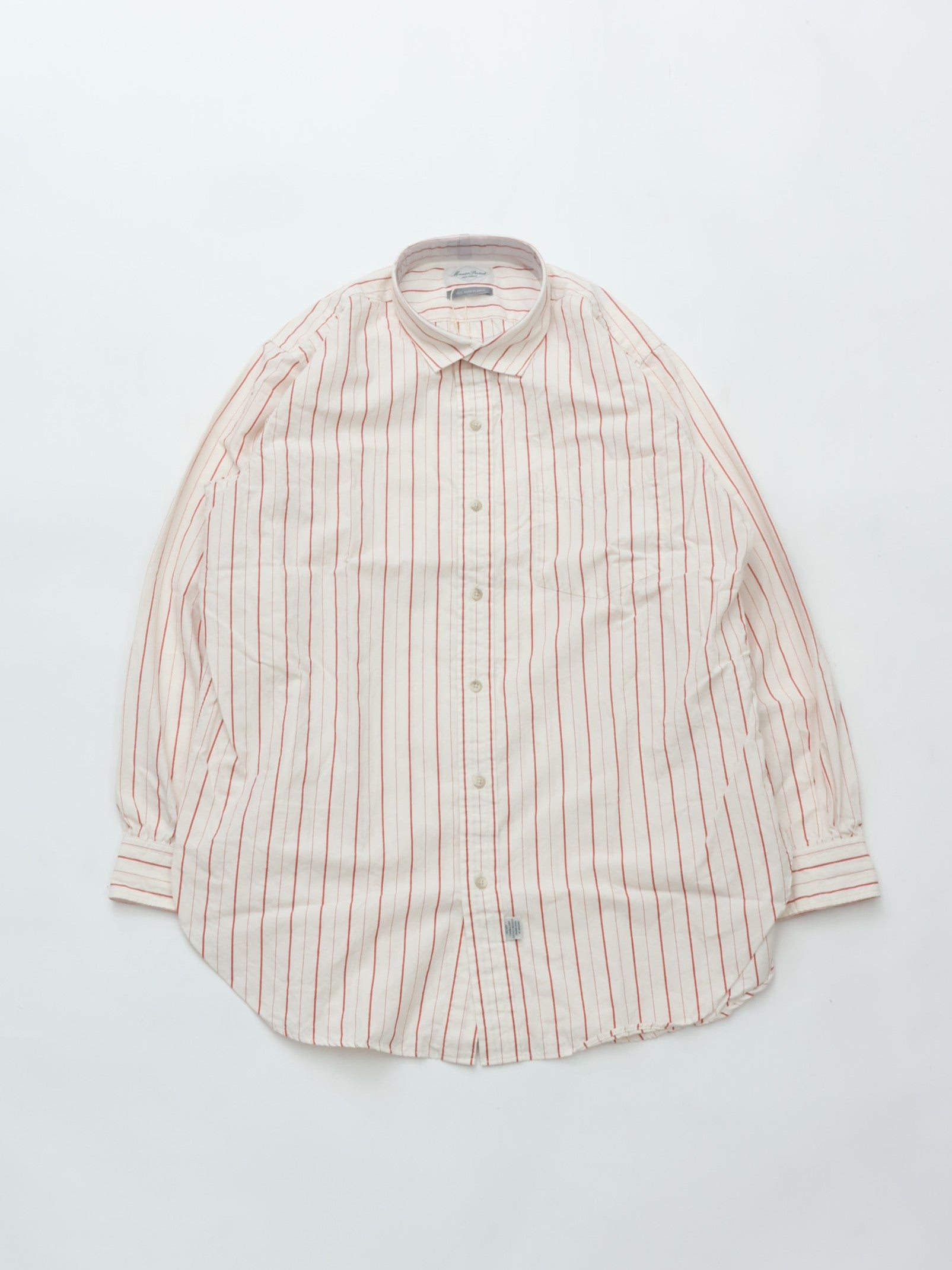 Marvine Pontiak Shirt Makers Italian Collar SH Red ST – CASDAY