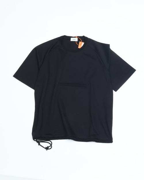 intch. "Prem CH" Maharani Cotton Crew-neck T-Shirts inch "Prem CH" Maharani Cotton Crew-Neck T-Shirt BLACK