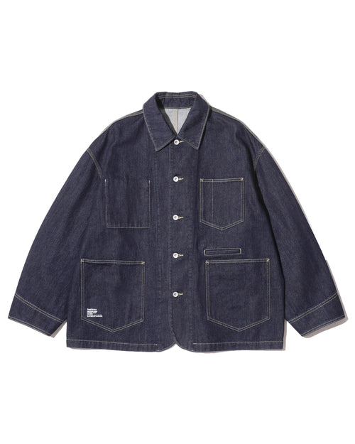 FreshService CORPORATE DENIM ENGINEER JACKET ONE WASH