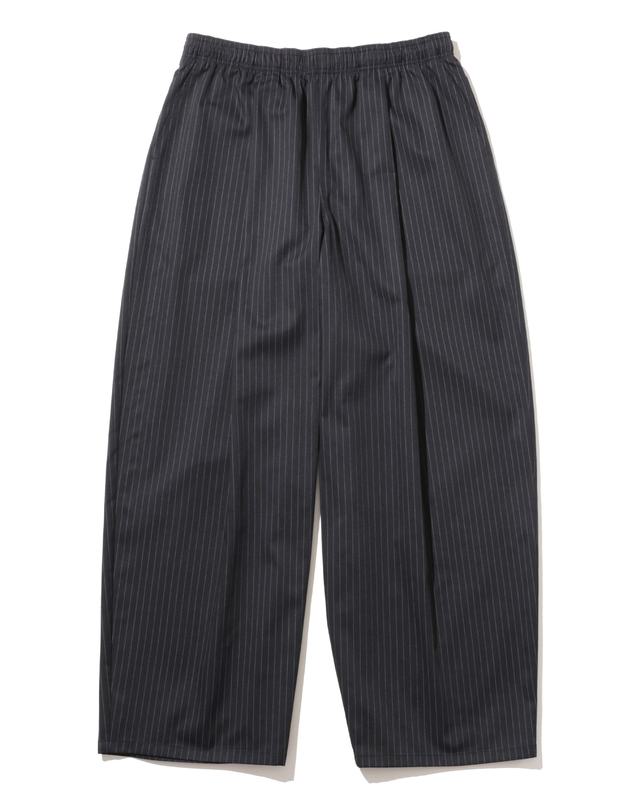 FreshService CORPORATE WIDE EASY PANTS BLACK STRIPE – CASDAY