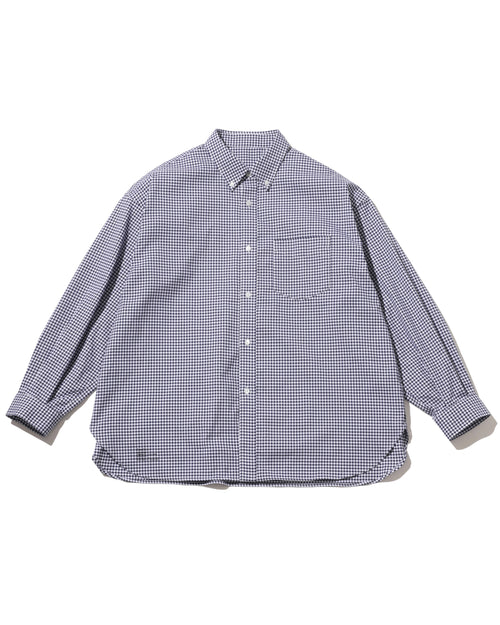 FreshService DRY OXFORD CORPORATE L/S BDSHIRT BLUE STRIPE
