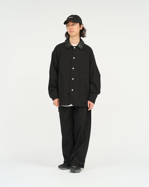 FreshService COTTON CANVAS PAINTER PANTS BLACK