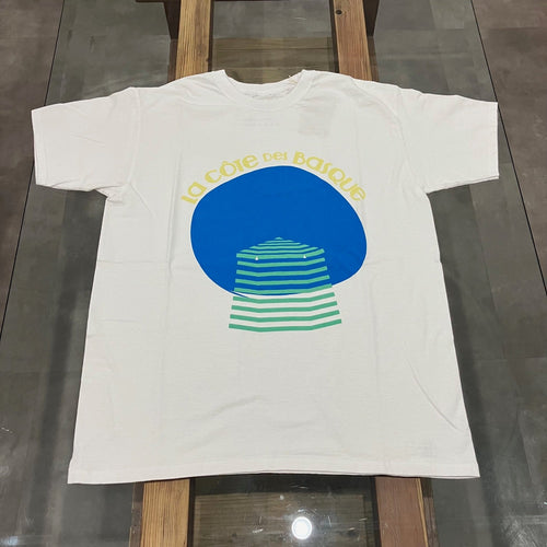 Le bonjour surf / T-shirt S SLV a Tent print
