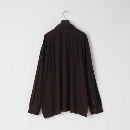 KANEMASA PHIL 46G Artisan Shirt CHARCOAL