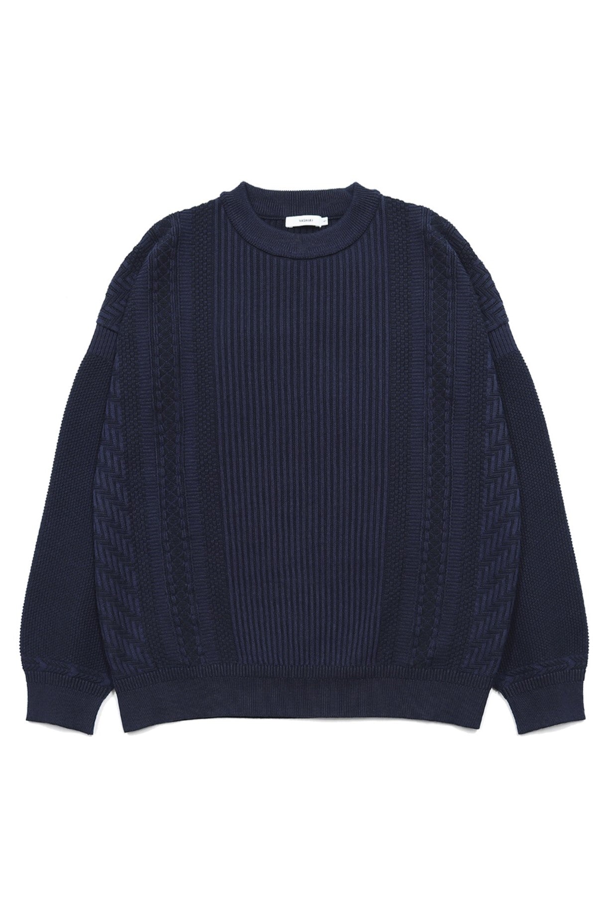 YASHIKI Yukishiro Knit （雪代） YSK-26SS-KN02 DARK NAVY – CASDAY