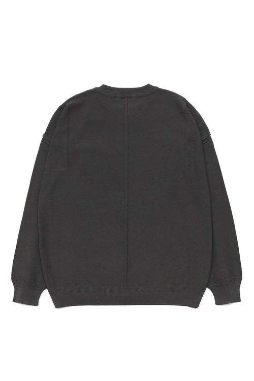 YASHIKI Mebuki Knit (Bud-Breaking) YSK-26SS-KN05 CHARCOAL