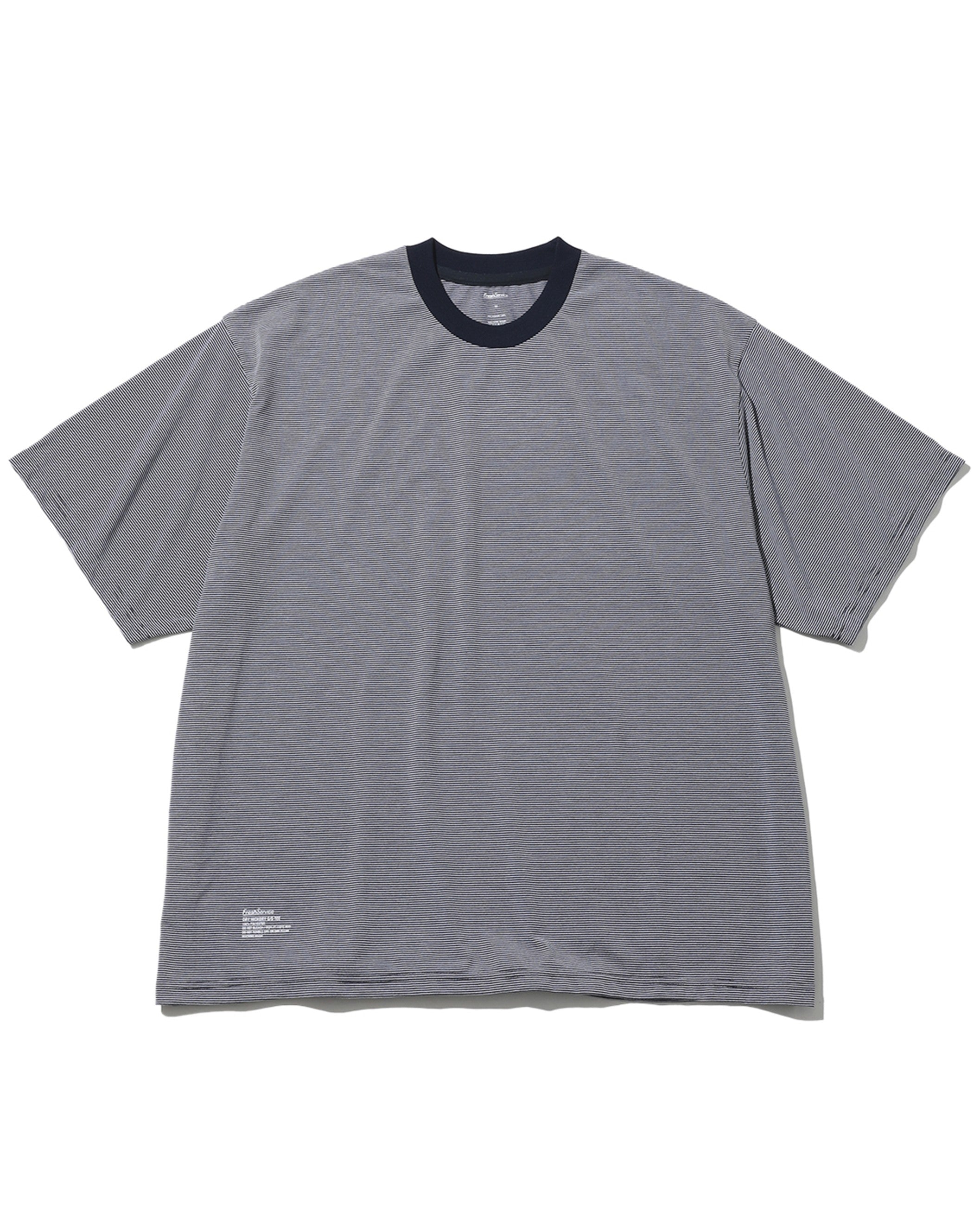 FreshService / MICRO BORDER S/S TEE WHITE*NAVY – CASDAY 