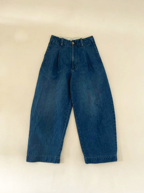 Handwerker HW wide trousers Denim Indigo washed 261506