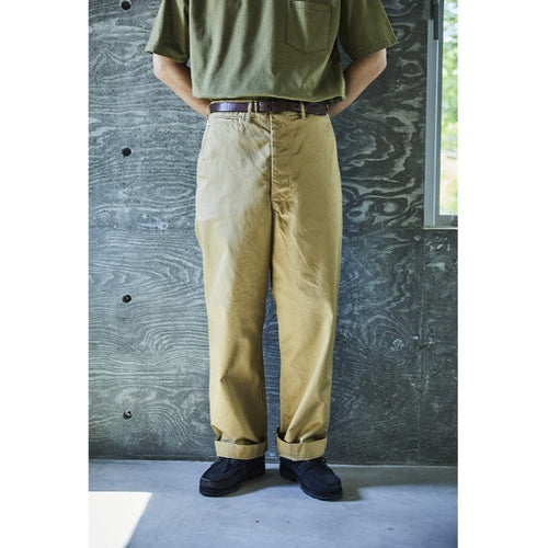 orslow VINTAGE FIT ARMY TROUSER DARK KHAKI