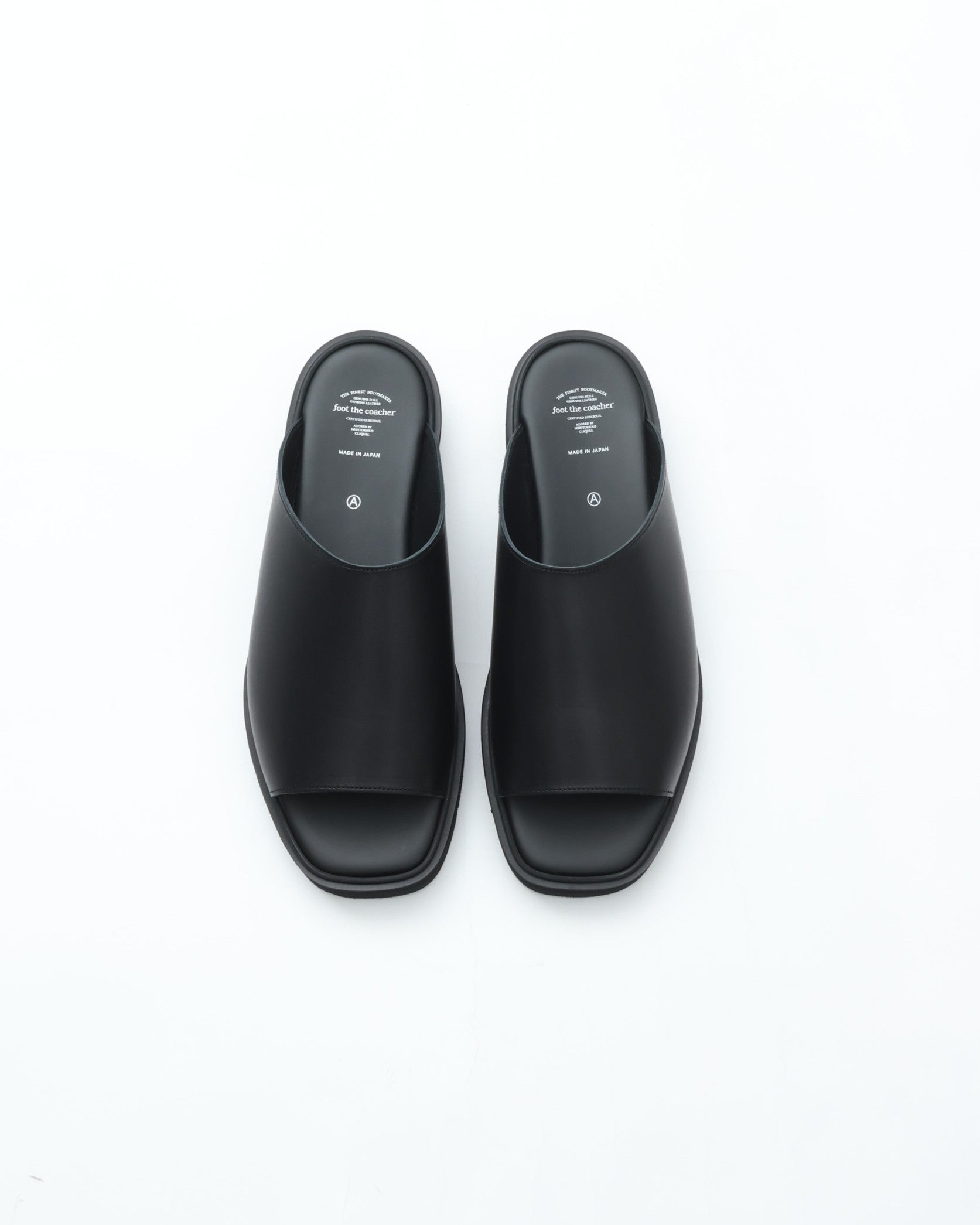 靴 foot the coacher sandal black 26.5 27 foot the coacher VAMP SANDALS FTC2612014 – CASDAY / キャスデイ