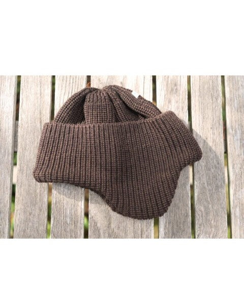 NOROLL SIMPLE BEANIE BROWN