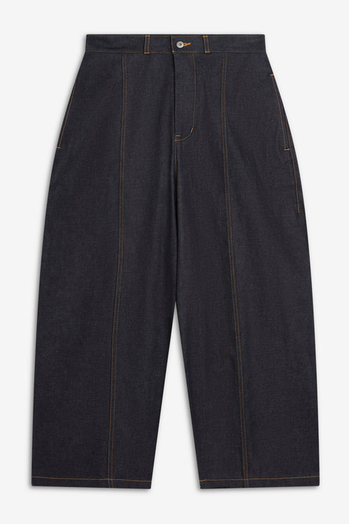 sage NATION WELT TROUSER RAW DENIM RAW DENIM