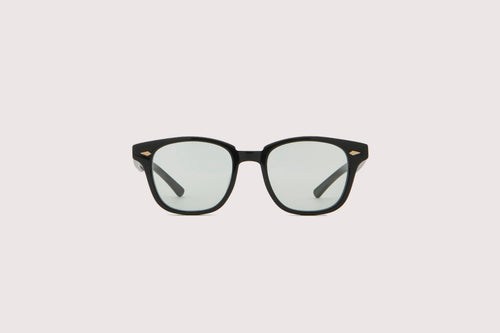 NOCHINO OPTICAL / SANSUI #1. GLOSS BLACK × CLEAR TO GREY (Photochromic Model)