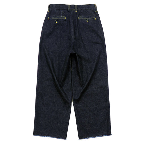 SAYATOMO 2-Tack Cutoff Wide Denim Pants SYT-26SS-P01