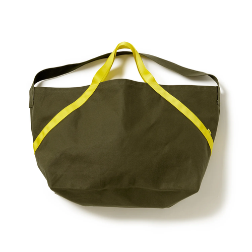 Riprap A TOTE(CANVAS) L OLIVE/POLLEN