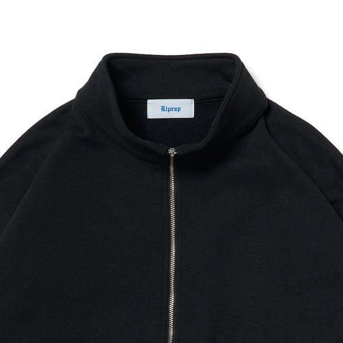 Riprap H/Z DRILL TOP (COTTON FLEECE LINED) RRCS2201 BLACK