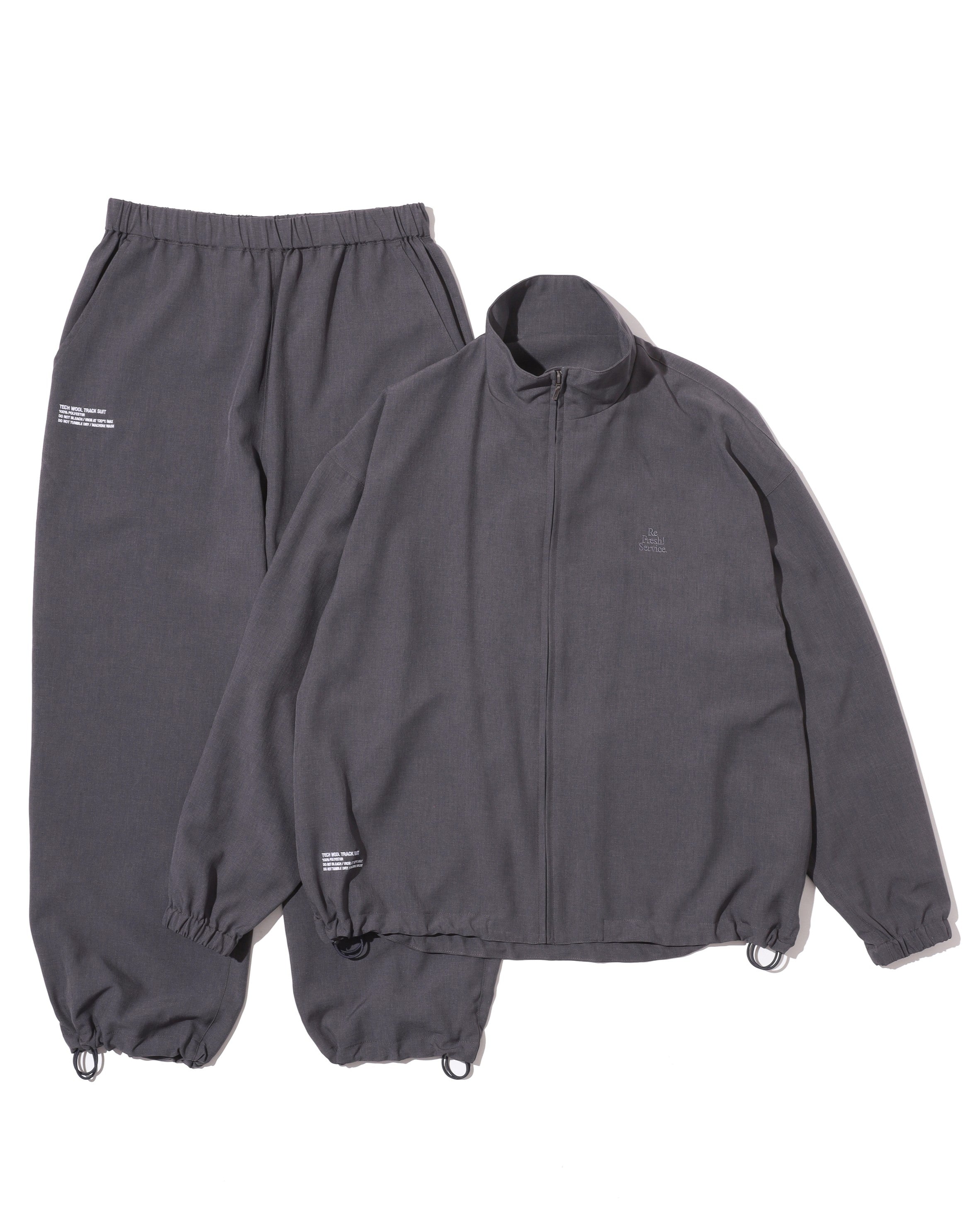 FreshService SYNTHETIC WOOL TRACK SUIT GRAY – CASDAY / キャスデイ 