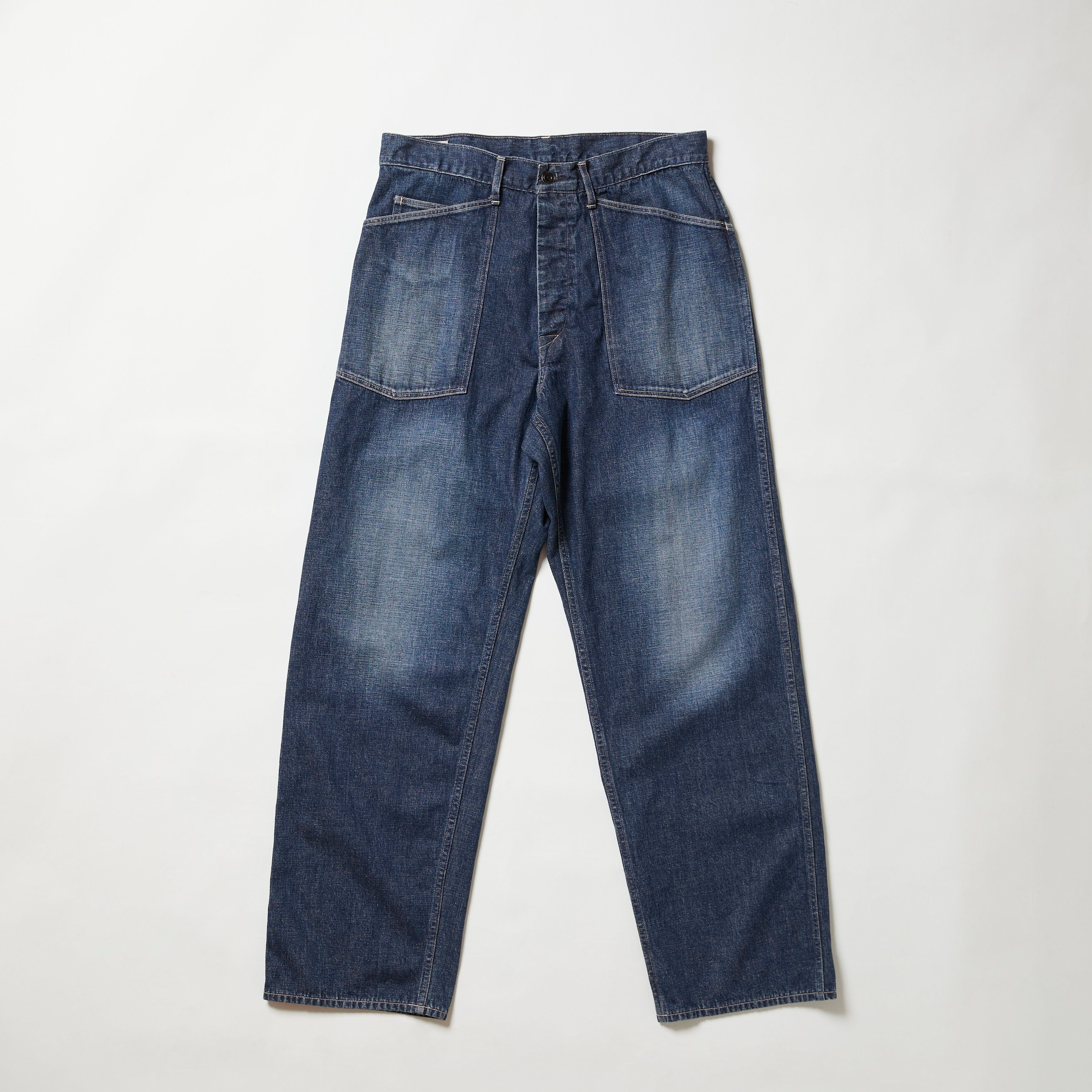 A VONTADE Mil. Denim Trousers -Vintage Washed- – CASDAY