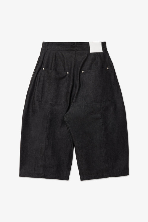 sage NATION Welt Short Denim - Raw Black