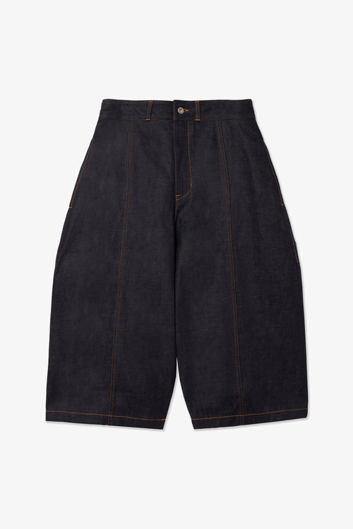 sage NATION Welt Short Denim - Raw Indigo
