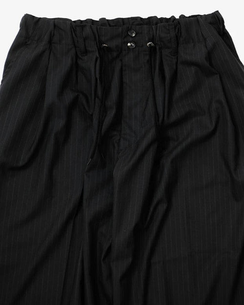 Sillage circular pants black stripe