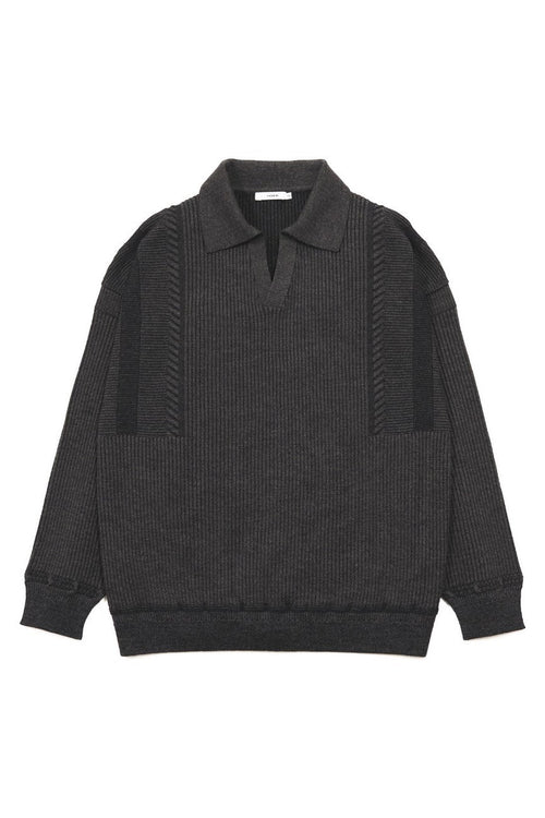 YASHIKI Setsuen Skipper Knit (Snowsmoke) BROWN
