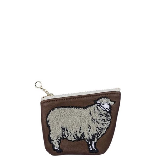 Riprap / COIN PURSE "SHEEP" BROWN