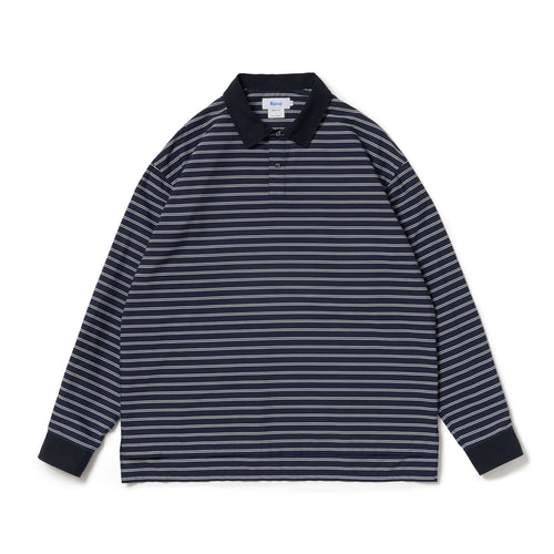 Riprap POLO SHAPED SH L/S (COTTON POPLIN STRIPE)