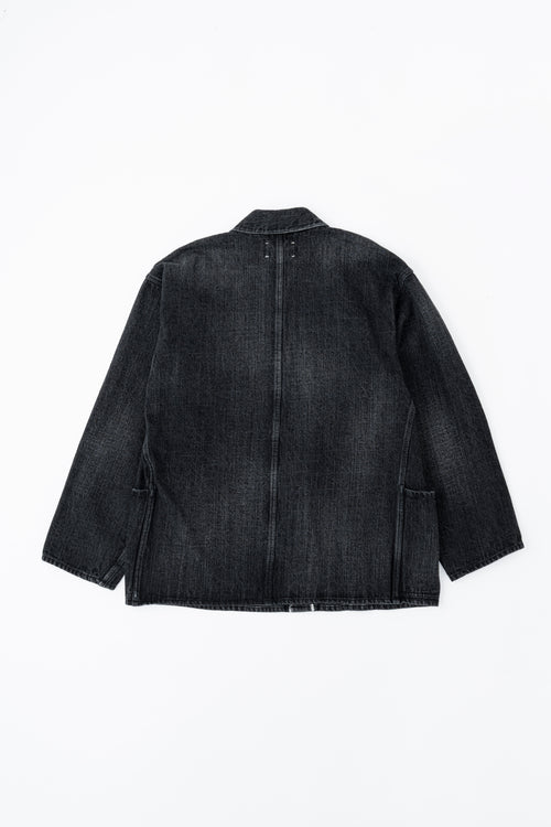 YOKO SAKAMOTO PLEATS JACKET Fade Black