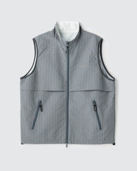 WILD THINGS / ゲッコーリバーシブルベスト GECKO REVERSIBLE VEST GREY